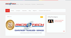 Desktop Screenshot of microtech.com.co